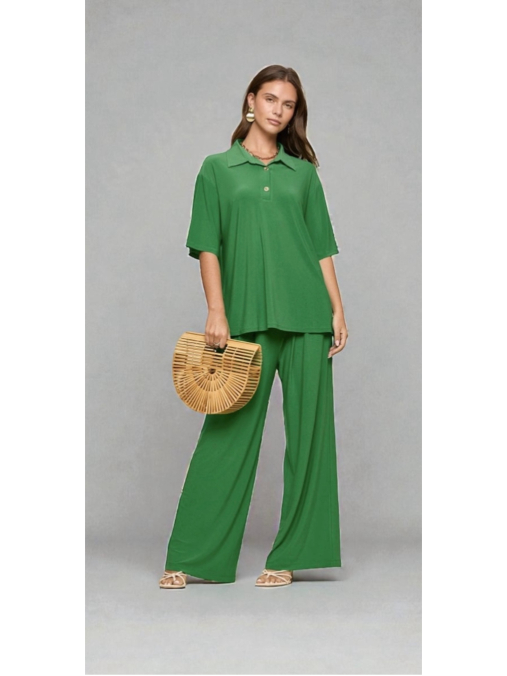 Women's Dear Scarlett Kelly Green Vista Set Large